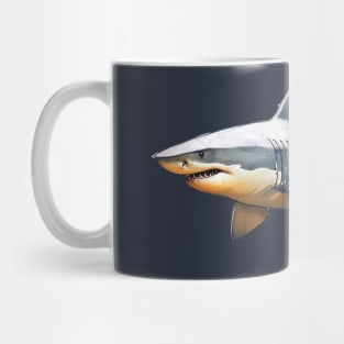 Great White Shark Drawing Mug